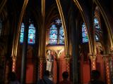 [Cliquez pour agrandir : 92 Kio] Paris - La Sainte-Chapelle : la chapelle basse : vue générale.