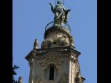 [Cliquez pour agrandir : 62 Kio] Rio de Janeiro - L'ancienne cathédrale Notre-Dame-du-Mont-Carmel : tour.