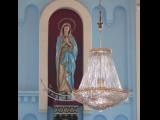 [Cliquez pour agrandir : 91 Kio] Ranchi - La cathédrale Sainte-Marie : statue de la Vierge.