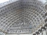 [Cliquez pour agrandir : 135 Kio] Amiens - La cathédrale : le portail central : vue générale.