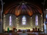 [Cliquez pour agrandir : 105 Kio] Anglet - L'église Saint-Léon : le chœur.
