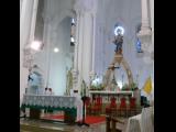 [Cliquez pour agrandir : 79 Kio] Niteroí - La basilique Nossa Senhora Auxiliadora : le chœur.