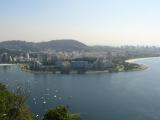 [Cliquez pour agrandir : 61 Kio] Rio de Janeiro - La ville vue du Pain de sucre.