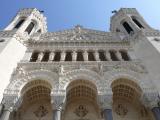 [Cliquez pour agrandir : 99 Kio] Lyon - La basilique Notre-Dame-de-Fourvière : l'extérieur.