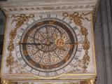 [Cliquez pour agrandir : 130 Kio] Lyon - La cathédrale Saint-Jean : l'horloge astronomique : cadran haut.