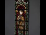 [Cliquez pour agrandir : 108 Kio] Tongo - L'église Saint-Paul : vitrail de Saint Ignace.