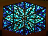 [Cliquez pour agrandir : 115 Kio] Tucson - Saint-Cyril's church: stained-glass window.