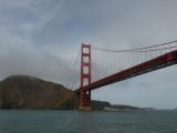 [Cliquez pour agrandir : 51 Kio] San Francisco - The Golden Gate Bridge: the North part.