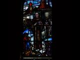 [Cliquez pour agrandir : 63 Kio] Gallup - The Sacred Heart cathedral: stained glass window.