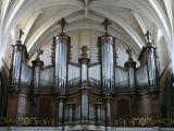 [Cliquez pour agrandir : 113 Kio] Bordeaux - La cathédrale Saint-André : l'orgue.