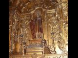 [Cliquez pour agrandir : 156 Kio] Rio de Janeiro - L'abbaye Saint-Benoît : la nef : autel latéral.