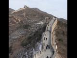 [Cliquez pour agrandir : 93 Kio] Badaling - La grande muraille : vue générale.