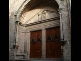 [Cliquez pour agrandir : 101 Kio] Fontarabie - L'église Notre-Dame-de-l'Assomption : le porche.