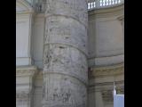 [Cliquez pour agrandir : 68 Kio] Autriche : Vienne - L'église Saint-Charles : détail d'une colonne.