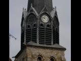 [Cliquez pour agrandir : 77 Kio] Pithiviers - L'église Saint-Salomon-Saint-Grégoire : le clocher : détail.