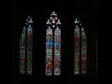 [Cliquez pour agrandir : 63 Kio] Bordeaux - La cathédrale Saint-André : vitraux du chœur.