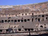 [Cliquez pour agrandir : 110 Kio] Rome - Le Colisée : l'intérieur.