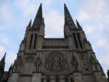 [Cliquez pour agrandir : 71 Kio] Bordeaux - La cathédrale Saint-André : la façade Nord.