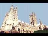[Cliquez pour agrandir : 58 Kio] Canterbury - The cathedral : main view.
