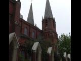 [Cliquez pour agrandir : 72 Kio] Shanghai - La cathédrale Saint-Ignace : l'extérieur.