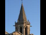 [Cliquez pour agrandir : 53 Kio] Carpentras - La cathédrale Saint-Siffrein : le clocher.