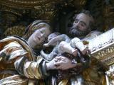 [Cliquez pour agrandir : 113 Kio] Burgos - La cathédrale : l'enfance du Christ.