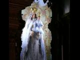 [Cliquez pour agrandir : 72 Kio] Rio de Janeiro - L'église Nossa Senhora da Glória do Outeiro : le chœur : statue de la Vierge.