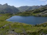 [Cliquez pour agrandir : 97 Kio] Orthez - Le pic du Midi d'Ossau : lac.