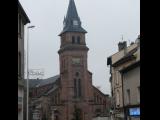 [Cliquez pour agrandir : 67 Kio] Saint-Dié-des-Vosges - L'église Saint-Martin : la façade.