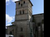 [Cliquez pour agrandir : 70 Kio] Saint-André-de-Cubzac - L'église Saint-André-du-Nom-de-Dieu : le clocher.