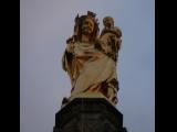 [Cliquez pour agrandir : 38 Kio] Bordeaux - La tour Pey-Berland : la statue.