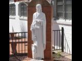[Cliquez pour agrandir : 119 Kio] Tucson - Saint-John-the-Evangelist's church: statue of Saint John.