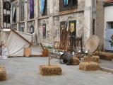 [Cliquez pour agrandir : 123 Kio] Bayonne - Le marché médiéval : atelier de tir à l'arc.
