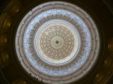 [Cliquez pour agrandir : 96 Kio] Austin - The Texas State Capitole: the dome inside the main building.