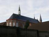 [Cliquez pour agrandir : 58 Kio] Godewaersvelde - L'abbaye Sainte-Marie du Mont des Cats : l'église.