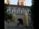 [Cliquez pour agrandir : 93 Kio] Madrid - La chapelle de la Communauté de l'Agneau : l'extérieur.