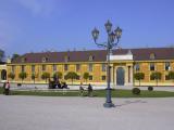 [Cliquez pour agrandir : 61 Kio] Autriche : Vienne - Château de Schönbrunn : aile du château.