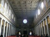 [Cliquez pour agrandir : 119 Kio] Rome - La basilique Sainte-Marie-Majeure : l'entrée.