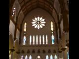 [Cliquez pour agrandir : 80 Kio] Dallas - The cathedral of Our Lady of Guadalupe: the transept.