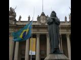 [Cliquez pour agrandir : 73 Kio] Rio de Janeiro - Le palais Tiradentes : statue de Tiradentes.