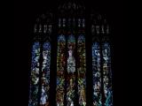 [Cliquez pour agrandir : 86 Kio] San Francisco - Saint Dominic's church: stained glass window.