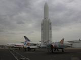 [Cliquez pour agrandir : 38 Kio] Le Bourget - Musée de l'Air et de l'Espace : vue générale.