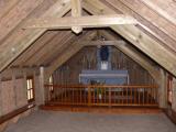 [Cliquez pour agrandir : 136 Kio] Anglet - Le couvent des Bernardines : la chapelle en paille : l'intérieur.