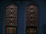 [Cliquez pour agrandir : 112 Kio] Ranchi - La cathédrale Sainte-Marie : vitraux.