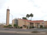 [Cliquez pour agrandir : 61 Kio] Tucson - Saint-Joseph's church: general view.