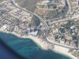 [Cliquez pour agrandir : 186 Kio] Los Cabos - La côte vue d'avion.