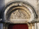 [Cliquez pour agrandir : 159 Kio] Orléans - L'église Saint-Marc : bas-relief représentant Saint Marc.