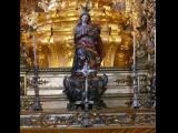 [Cliquez pour agrandir : 151 Kio] Rio de Janeiro - L'église São Francisco da Penitência : le chœur : statue de la Vierge.