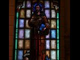 [Cliquez pour agrandir : 104 Kio] Tucson - Saint Augustine cathedral: stained glass window.
