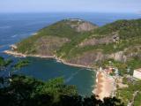[Cliquez pour agrandir : 101 Kio] Rio de Janeiro - La baie vue du Pain de sucre.